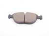 ES#1884329 - EUR682 - Front Euro Ceramic Brake Pad Set - Offers excellent pedal feedback, low dust, and smooth initial bite. A favorite among BMW enthusiasts. - Akebono - Audi BMW Volkswagen Mercedes Benz
