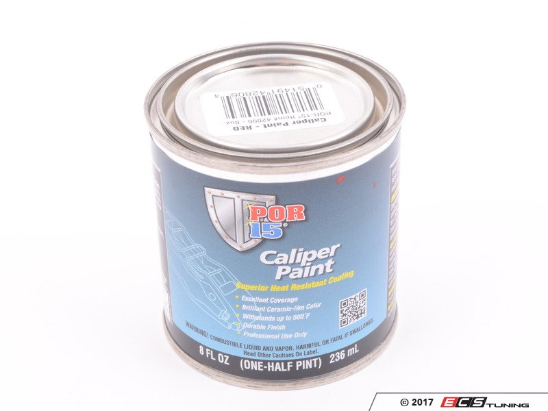 POR15 POR42806 Caliper Paint Red