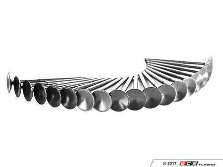ES#4041041 - st-aivn-1103KT2 - Supertech Stainless Intake Valves - Set Of 18 - Standard sized valve head diameter, factory triple groove keeper setup - Supertech - Audi
