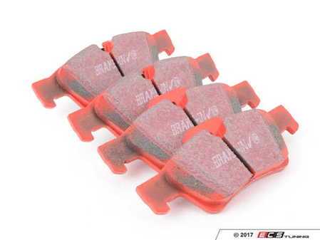 ES#520389 - DP31593C - Rear Redstuff Ceramic Performance Brake Pad Set - High performance street pad featuring Kevlar technology - EBC - Mercedes Benz