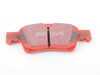 ES#520389 - DP31593C - Rear Redstuff Ceramic Performance Brake Pad Set - High performance street pad featuring Kevlar technology - EBC - Mercedes Benz