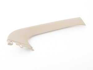 ES#3110163 - 51497370401 - Hatch trim - left - Oyster, Vertical hatch trim that runs along the rear window - Genuine BMW - BMW