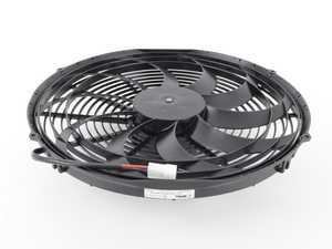 ES#3247470 - 30102048 - Universal 16" Electric Fan - Black - 1959 cfm. High performance pusher fan with curved blades. - Spal - Audi BMW MINI