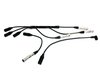 ES#4837 - 1HM998031 - Ignition Wire Set - Complete OEM style with plastic loom to keep wires nice & neat - Bremi - Volkswagen