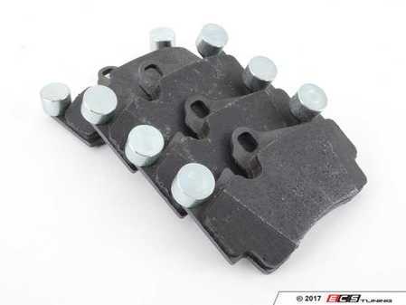ES#3247693 - 7L0698451A - TRW Ultra Low-Metallic Rear Brake Pad Set - TRW Ultra pad set featuring a copper-free low-metallic compound and CITEC break-in coating - TRW - Audi Volkswagen Porsche