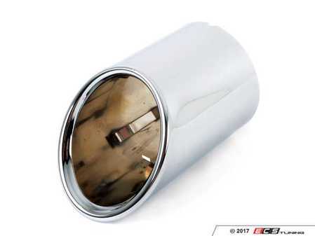 ES#40697 - 18307582246 - Chrome Exhaust Tip - Priced Each - Genuine BMW replacement for a damaged or discolored exhaust tip. - Genuine BMW - BMW