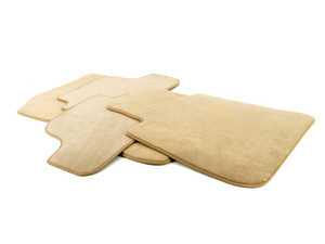 ES#2498466 - 51477316615 - E93 Set Of Floor Mats - Beige Velour - Complete set of four - Genuine BMW - BMW