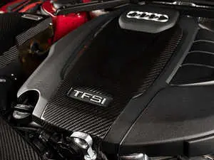 Carbon Fiber Engine Cover Overlay