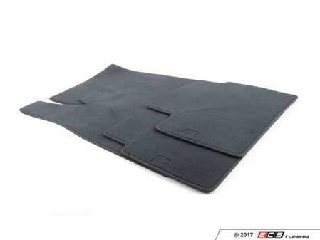 ES#121028 - 51471887136 - Carpeted Floor Mats Set - Anthracite - Set of four black/dark grey floor mats - Genuine BMW - BMW