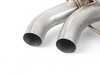ES#2827587 - SSXAU472 - Cat-Back Exhaust System - Non-Resonated - Valved - 3" stainless steel with quad 100mm Titanium tips - Milltek Sport - Audi