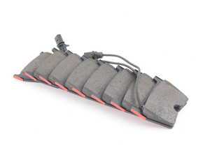 ES#3419481 - 8E0698151Q - Front Brake Pad Set - Includes pad wear sensors - Brembo - Audi