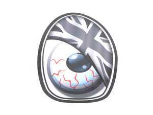 ES#3089003 - 92-9007 - M7 Eye Decal Set - Union Jack Grayscale - Add some eyes to your engine bay wheel well - M7 Speed - MINI