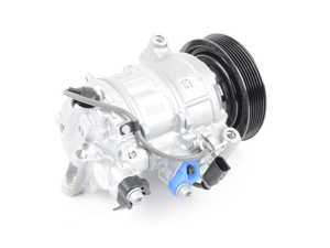 ES#2796450 - 8T0260805Q - A/C Compressor - Includes the electromagnetic clutch assembly - Genuine Volkswagen Audi - Audi