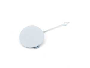 ES#461844 - 8T0807441AGRU - Rear Tow Hook Cover - Primed - Covers the opening in your bumper to access the tow hook - Genuine Volkswagen Audi - Audi