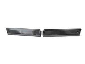 ES#3220930 - 341-1403PTU-2S - Rough Style Side Marker Set - Black - Black side markers with faceted lenses - Depo - Volkswagen