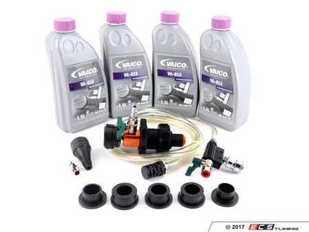 ES#3420793 - g013a8jm1kt6KT - Coolant Flush Kit - Includes Schwaben coolant refill/air purge tool and 6 liters of G13 coolant. - Assembled By ECS - Audi