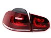 ES#2221155 - 5K0998002KT -  European LED Tail Light Set - Tinted - (NO LONGER AVAILABLE) - A complete set of LED tail lights with wiring from the European Golf R - Genuine European Volkswagen Audi - 