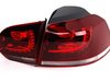 ES#2221155 - 5K0998002KT -  European LED Tail Light Set - Tinted - (NO LONGER AVAILABLE) - A complete set of LED tail lights with wiring from the European Golf R - Genuine European Volkswagen Audi - 