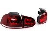 ES#1910147 - 5K0998002 -  European LED Tail Light Set - Tinted - Complete set of LED tail lights from the European Golf R - Genuine European Volkswagen Audi - 
