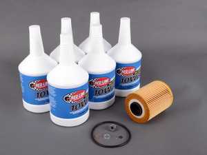 ES#3426563 - E46M3OCIrlKT - Redline Oil Change Kit - Everything you need for a comprehensive oil service, including Redline oil, Mann filter with new drain plug - Assembled By ECS - BMW