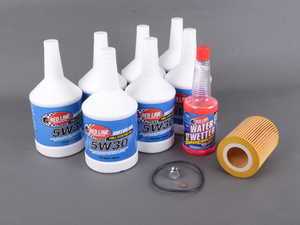 ES#3426559 - m50OCIrlKT - Redline Oil Change Kit - Everything you need for a comprehensive oil service, including Redline oil, Mann filter with new drain plug - Assembled By ECS - BMW