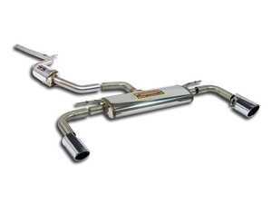 ES#3130746 - 7729KT4 - 2.75" Cat-back System - Resonated - Stainless steel resonated cat-back with round, 100mm polished tips - Supersprint - Volkswagen