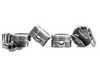 ES#2794055 - H18TAUD287209I12 - Mahle Performance Piston Set - Includes rings, wire locks, and wrist pins - 81.5mm bore, 8.5:1 CR, 86.4mm stroke (stock) - Mahle - Audi Volkswagen