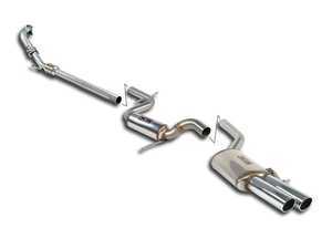 ES#3426635 - 914510 - Turbo Back Exhaust System - Street Performance Pack - Stainless steel 2.75" downpipe and 2.5" resonated cat-back with round, 3" polished tips - Supersprint - Volkswagen