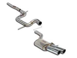 ES#3426629 - 765740 - 2.5" Cat-Back Exhaust System - Sport & Sound Pack - Stainless steel non-resonated cat-back with round, 3" polished tips - Supersprint - Volkswagen