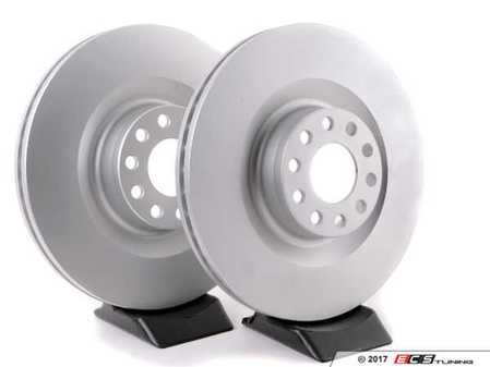 ES#3146358 - 4D0615301BKT - Brake Rotors - Pair (345x30) - Restore the stopping power in your vehicle - Meyle - Audi