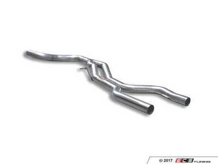 ES#3053026 - 887713 - 60mm Center Midpipe - Stainless steel midpipe that deletes the center resonator of the exhaust system - Supersprint - Volkswagen