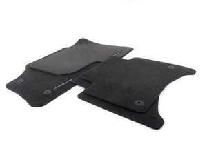 ES#3199503 - 95504480473CU4 - Set Of Floor Mats - Black - Beautiful OEM black floor mat set - Genuine Porsche - Porsche