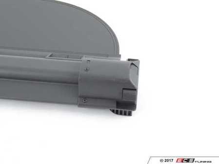 ES#3196405 - 80A06116794H - Retractable Cargo Blind - Black - Keep your personal belongings covered from prying eyes - Genuine Volkswagen Audi - Audi