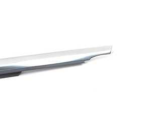 ES#2725695 - 8V5853283B2ZZ - Chrome Window trim - Front Left - Chrome outer door window seal trim - Genuine Volkswagen Audi - Audi