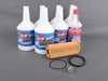 ES#3426744 - 12404KT1 - Oil Service Kit - Premium  - Includes Redline Euro-Series synthetic oil, Hengst filter, and drain plug - Assembled By ECS - Audi