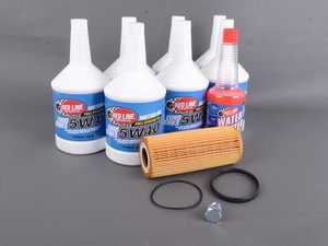 ES#3426744 - 12404KT1 - Oil Service Kit - Premium  - Includes Redline Euro-Series synthetic oil, Hengst filter, and drain plug - Assembled By ECS - Audi