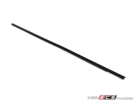 ES#94434 - 51338194707 - Matte Shadowline Trim - Left - (NO LONGER AVAILABLE) - Located on the outside of the front door running perpendicular to the "B" pillar - Genuine BMW - 