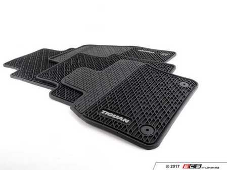 ES#3416990 - 5NN061550041 - Monster Mats Floor Mat Set - Tiguan - All-Season protective rubber mats - Genuine Volkswagen Audi - Volkswagen
