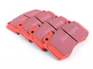 ES#2153409 - DP31857C - Front Redstuff Ceramic Performance Brake Pad Set - High performance street pad featuring Kevlar technology - EBC - Mercedes Benz
