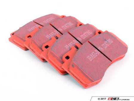 ES#2153409 - DP31857C - Front Redstuff Ceramic Performance Brake Pad Set - High performance street pad featuring Kevlar technology - EBC - Mercedes Benz