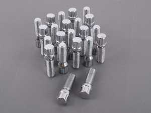 ES#3420208 - LB14x15CL - Conical Seat Tuner Spline Bolt Set - Long Length - Chrome - Full set of chrome tuner style, socket-specific lug bolts. 14x1.5x40mm - Rohana Wheels - Audi BMW Volkswagen