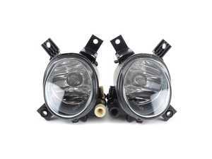 ES#3177906 - 4462002PUQBUH11x - Fog Light Set - Includes the left and right housings with halogen bulbs - Depo - Audi