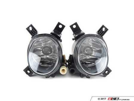 ES#3177906 - 4462002PUQBUH11x - Fog Light Set - Includes the left and right housings with halogen bulbs - Depo - Audi