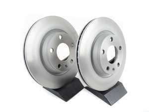 ES#3177921 - 8e0615301pkt2 - Rear Brake Rotors - Pair (280x22) - Regain the stopping power in your vehicle - Meyle - Audi