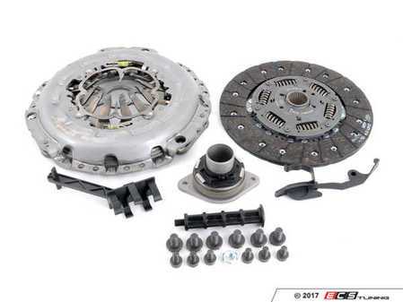 ES#3246015 - 0B4198031 - Clutch Kit  - Includes pressure plate, clutch disc, and throw-out bearing - LUK - Audi
