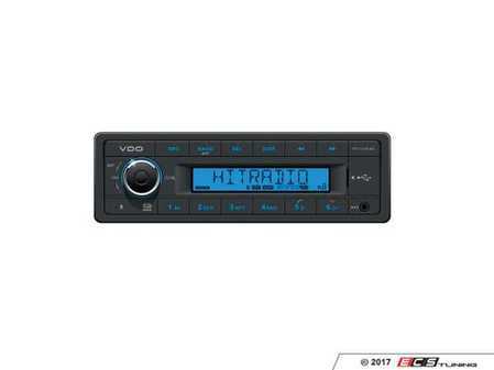 ES#3420848 - TR712UB-BU - VDO Head Unit - USB, Bluetooth, and Aux Input - New radio head unit with modern features with a classic OE look (with blue display) that wont look out of place! - VDO - BMW MINI