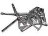 ES#3189632 - 740-400 - Power Window Regulator (Regulator Only) - Front Left - Get your window moving freely again with a new regulator - Dorman - BMW