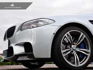 ES#3420784 - BM-0015 - Performance Style Front Splitters - Carbon Fiber - Add aggressive exterior styling to your M5 - AUTOTECKNIC - BMW