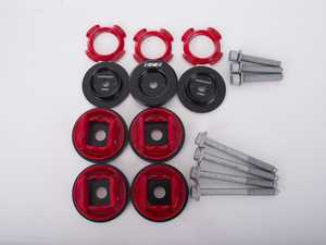 ES#3432263 - 019860ECS02-01KT -   Polyurethane Rear Subframe & Rear Differential Mount Insert Kit - Enhance driving dynamics and increase drivetrain rigidity and performance with our Rear End Bushing Insert Kit - ECS - Audi Volkswagen