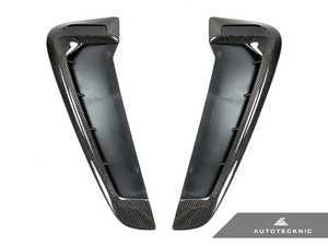 ES#3420888 - BM-0079-CF - Fender Trim Blackout Kit - Carbon Fiber (With Emblem Indentation) - Instantly add aggressive exterior styling to your vehicle - AUTOTECKNIC - BMW